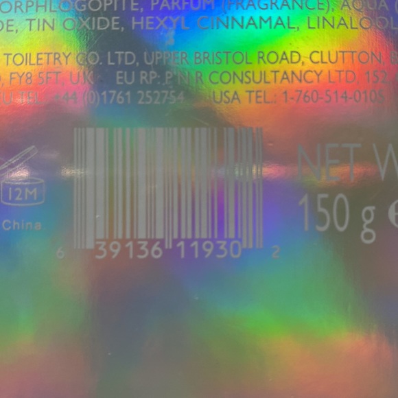 Boxed set of 2 Glitter Skull Cotton Candy Scented Bath Fizzers / Bath Bombs NWT - Picture 3 of 8